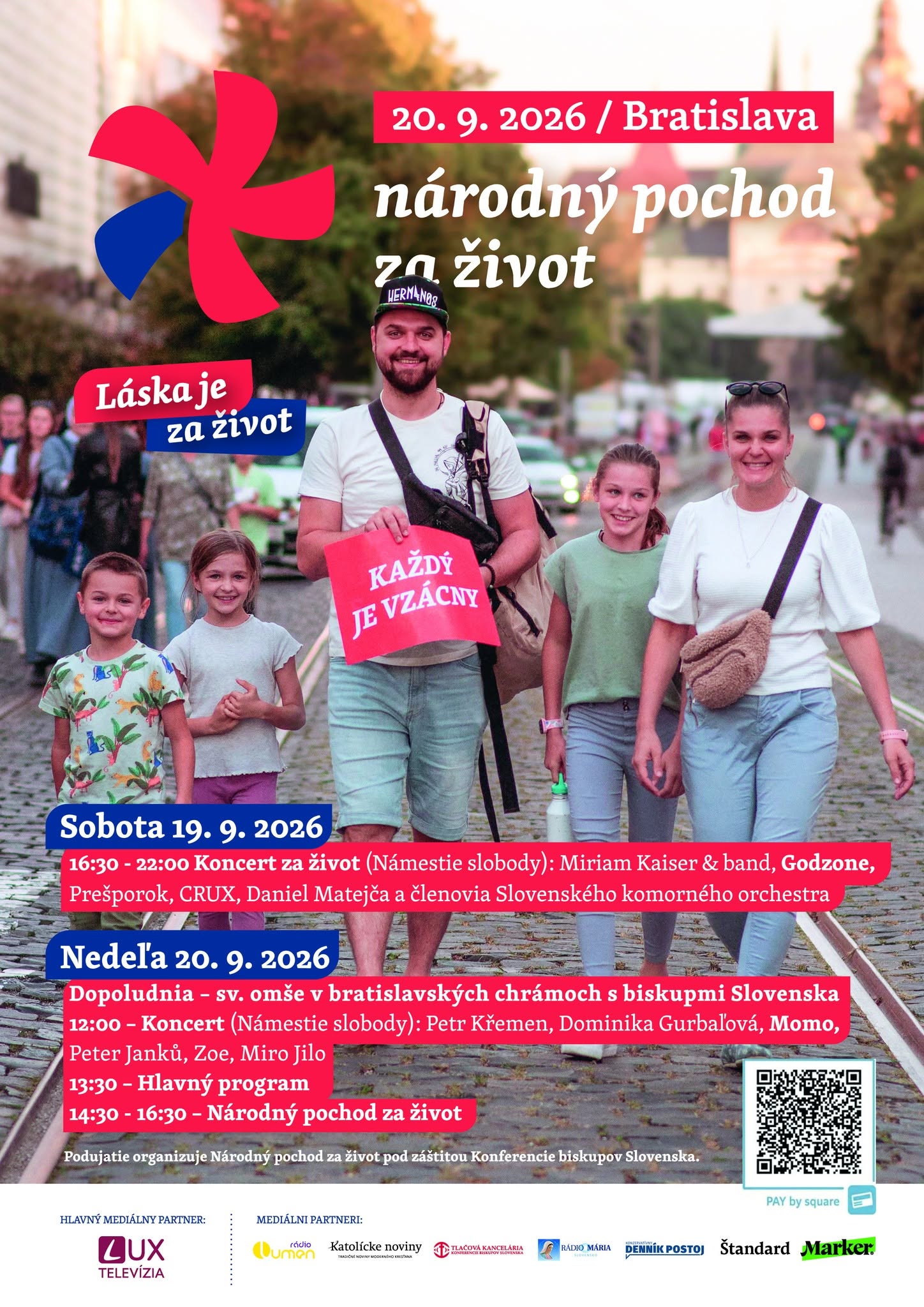 Národný pochod za život 2026
